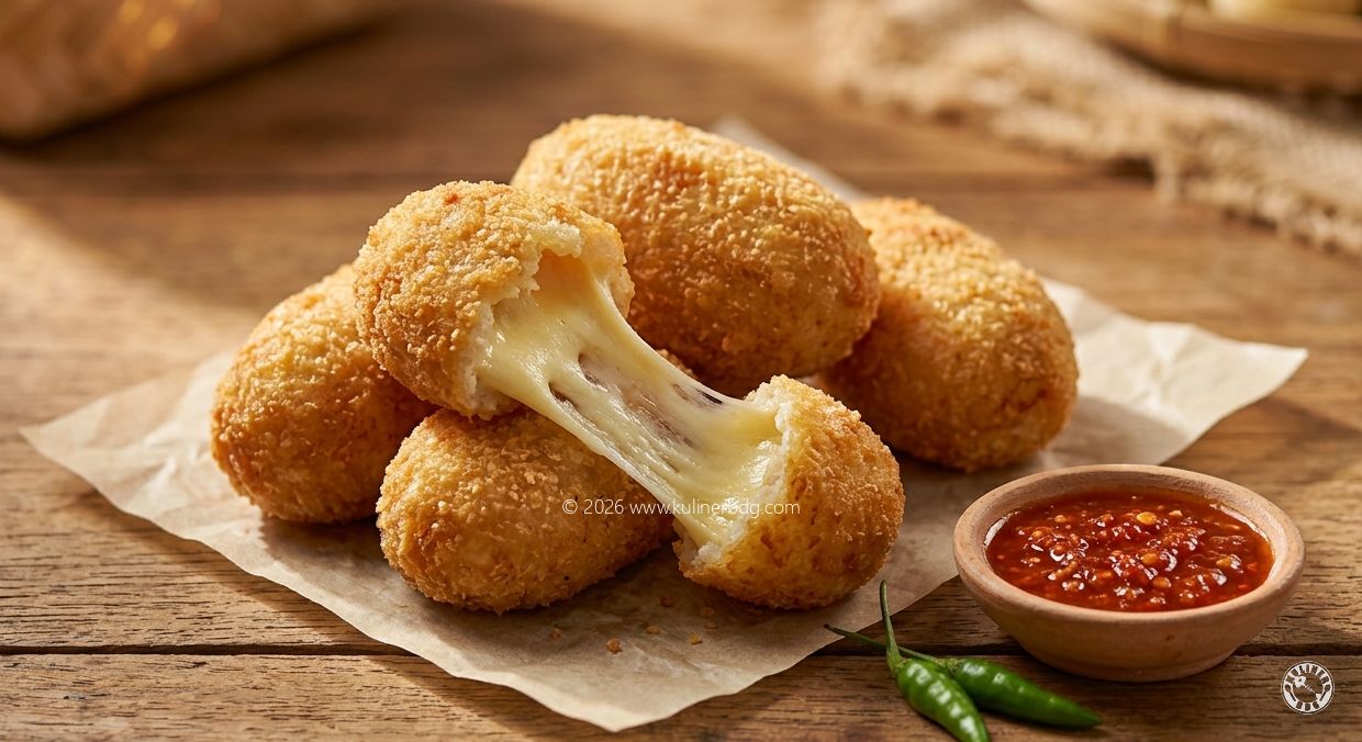 Resep Cireng Isi Keju Crispy: Renyah di Luar Meleleh di Dalam