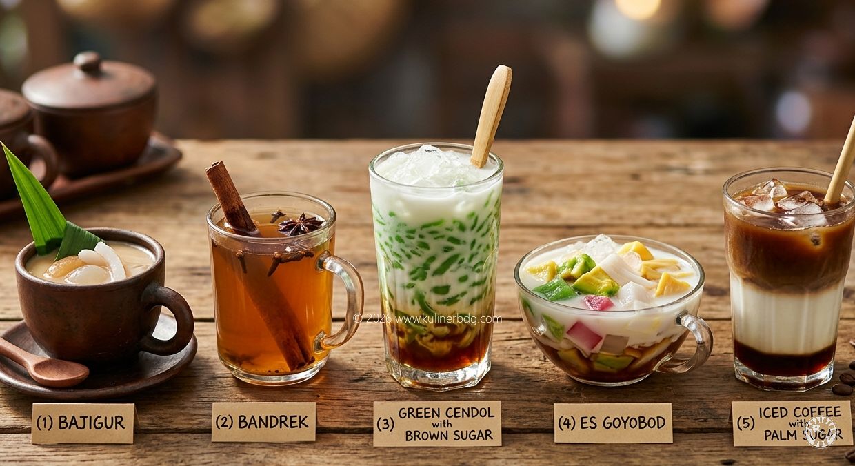 5 Minuman Khas Bandung yang Unik dan Segar: Dari Tradisional sampai Kekinian