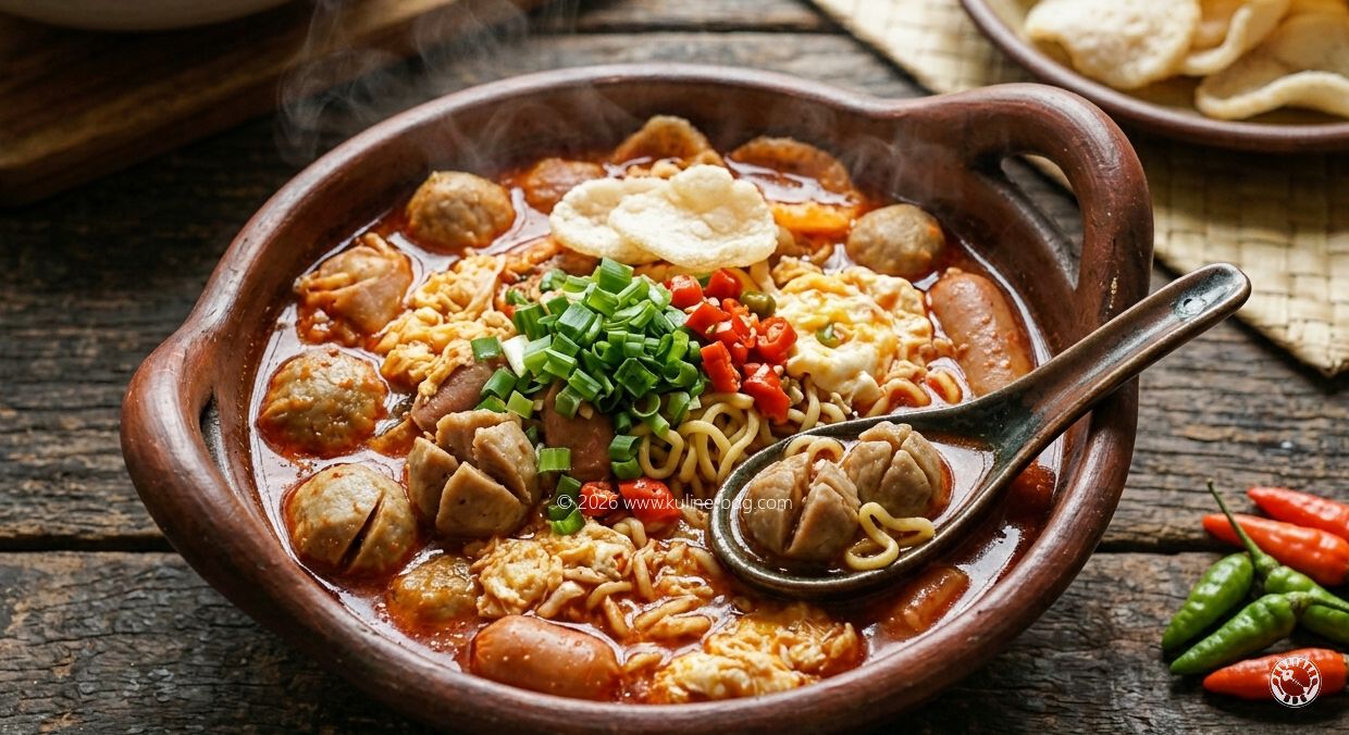 Resep Seblak Basah Kuah Pedas: Level 1 sampai Level 5