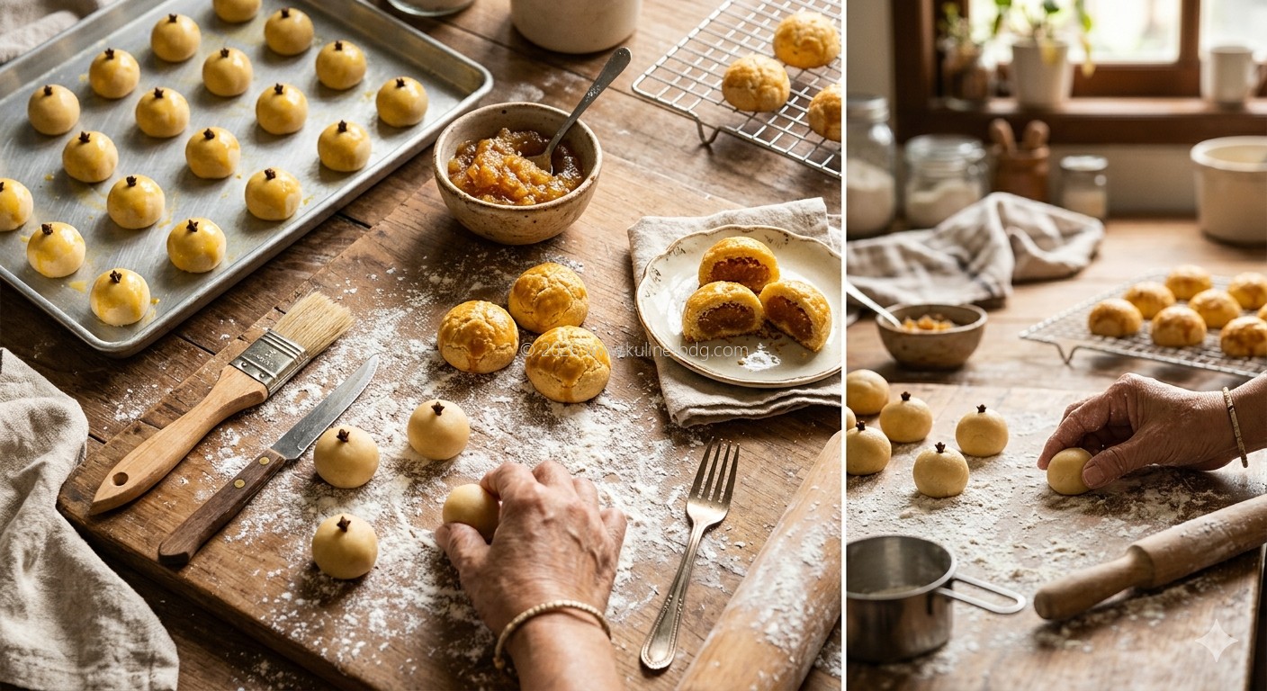 Cara Membuat Nastar yang Lembut dan Anti Retak - Tips Lengkap