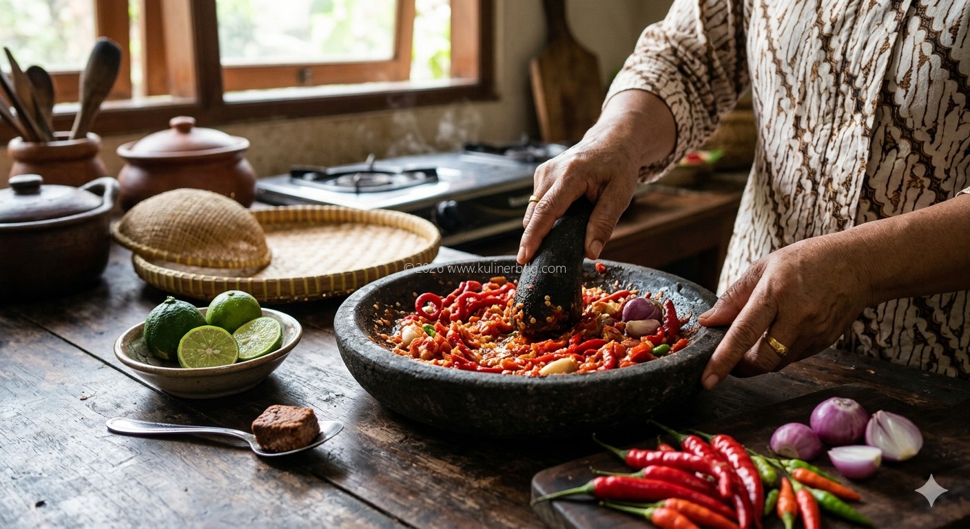Bongkar Rahasia Sambal Dadak ala Sunda yang Segar & Pedasnya Nendang!