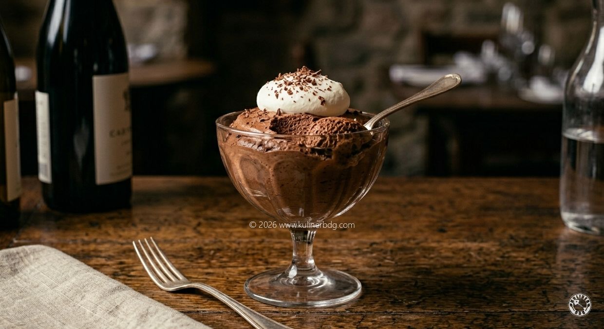 Resep Mousse Cokelat Lembut - KulinerBDG