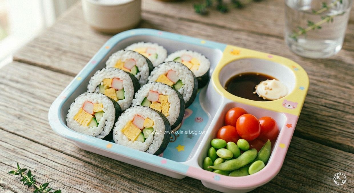Resep Bento Sushi Roll Sederhana - KulinerBDG