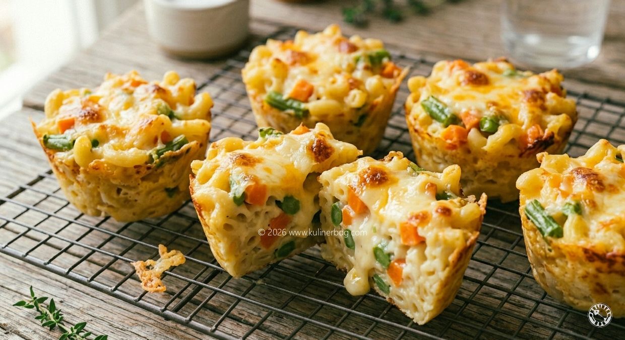 Resep Makaroni Schotel Mini - KulinerBDG