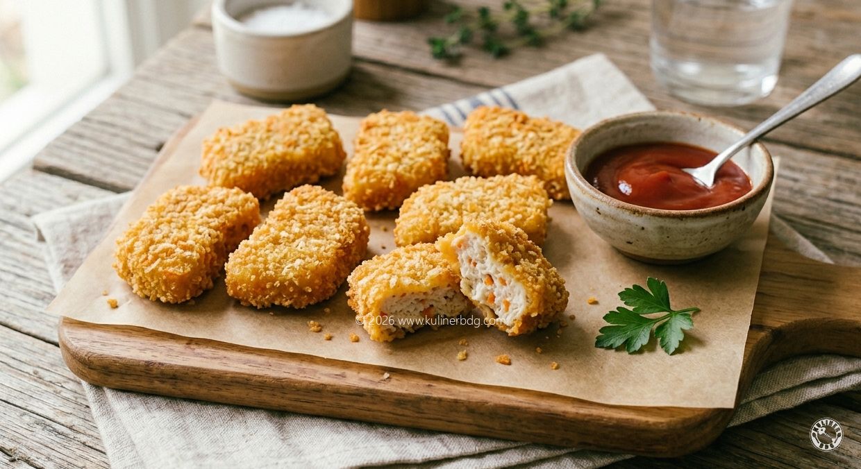 Resep Nugget Ayam Wortel Homemade - KulinerBDG