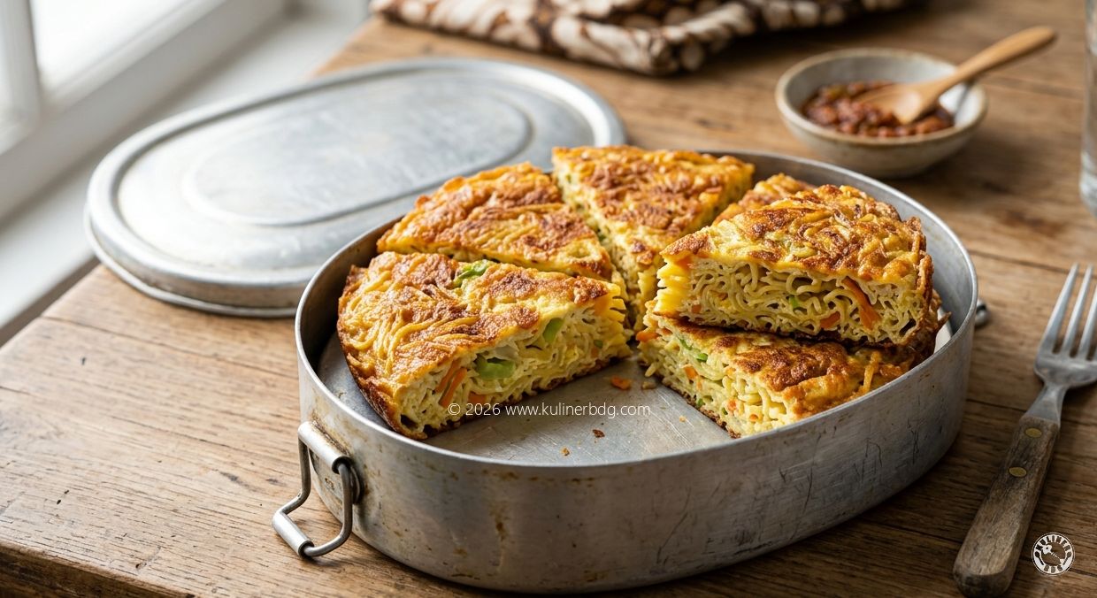 Resep Omelet Mie Sayuran - KulinerBDG