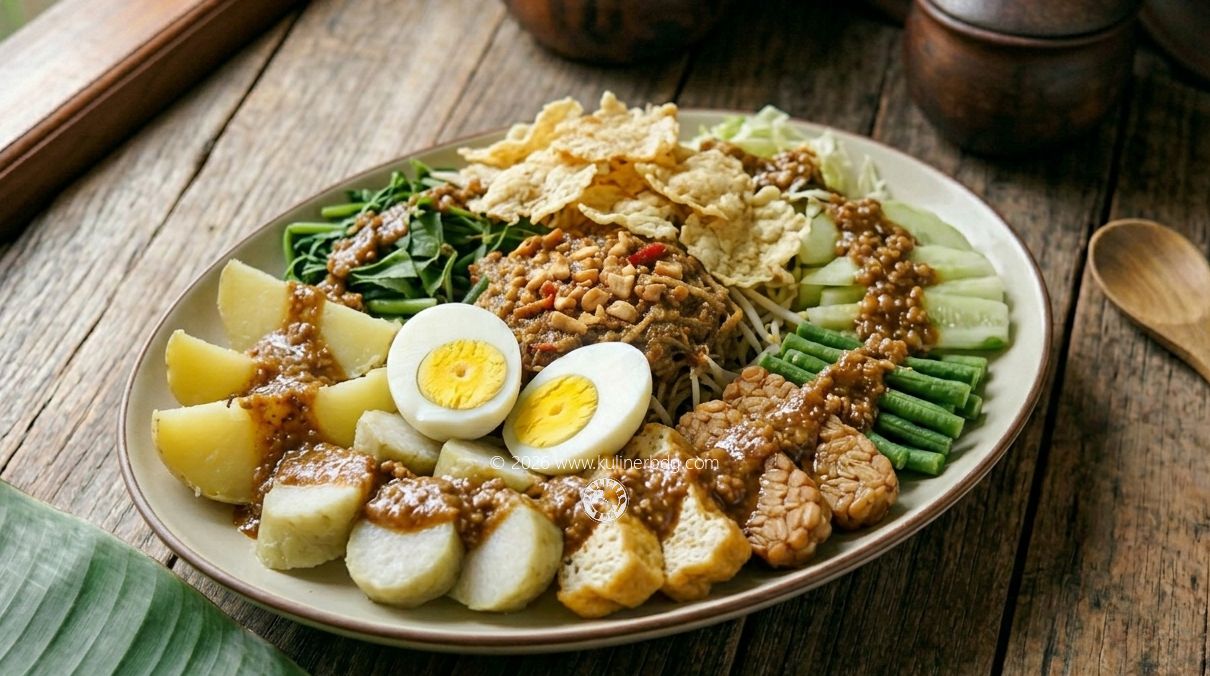 Resep Gado-gado Direbus - KulinerBDG