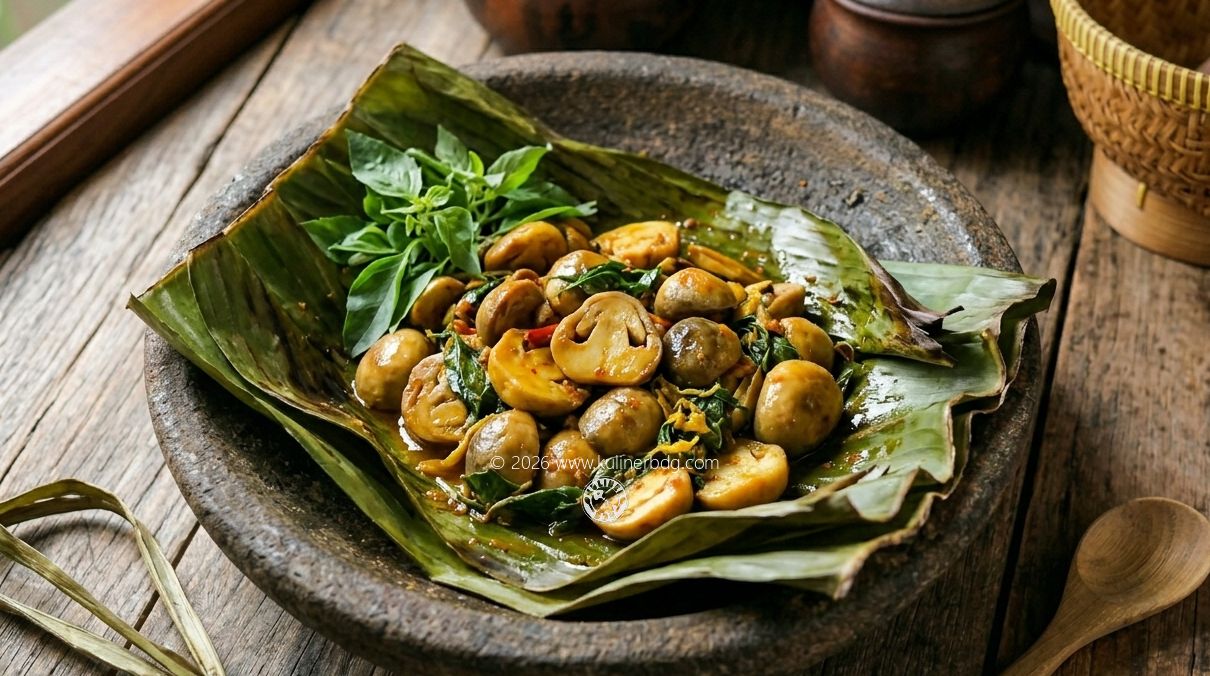 Resep Pepes Jamur - KulinerBDG