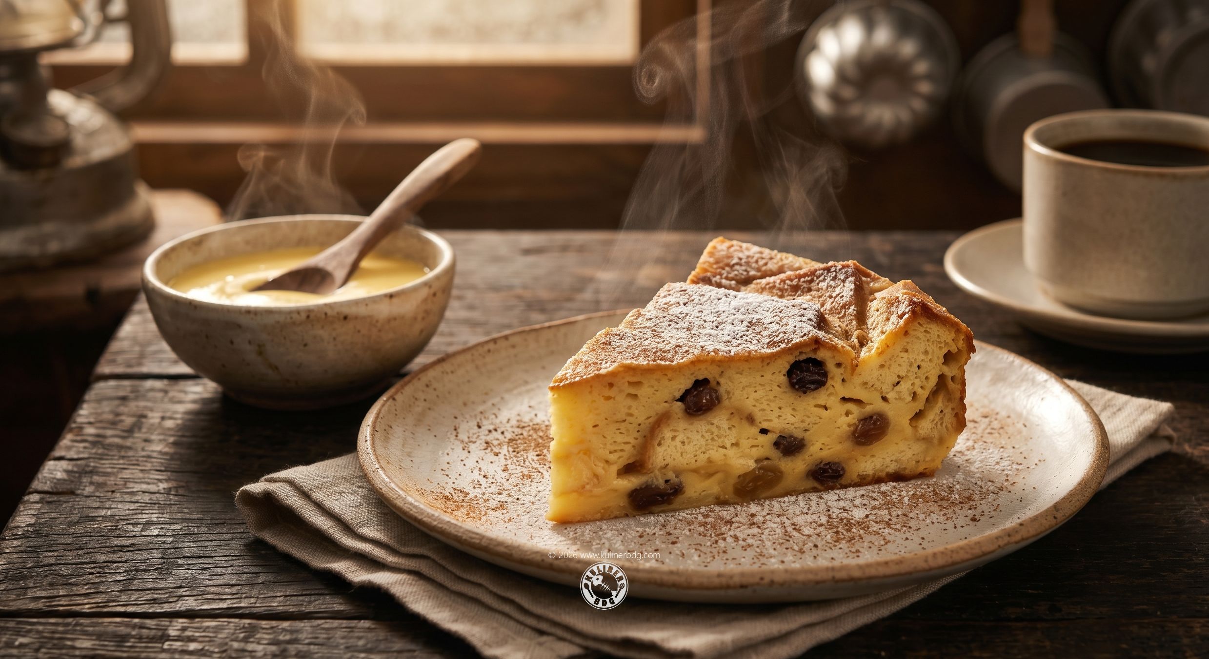 Resep Puding Roti Tawar (Bread Pudding) - KulinerBDG