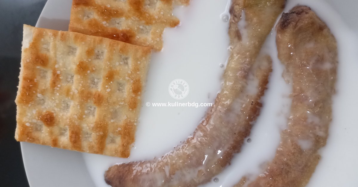 Resep Pisang Panggang Kuah Santan ala Minangkabau - KulinerBDG