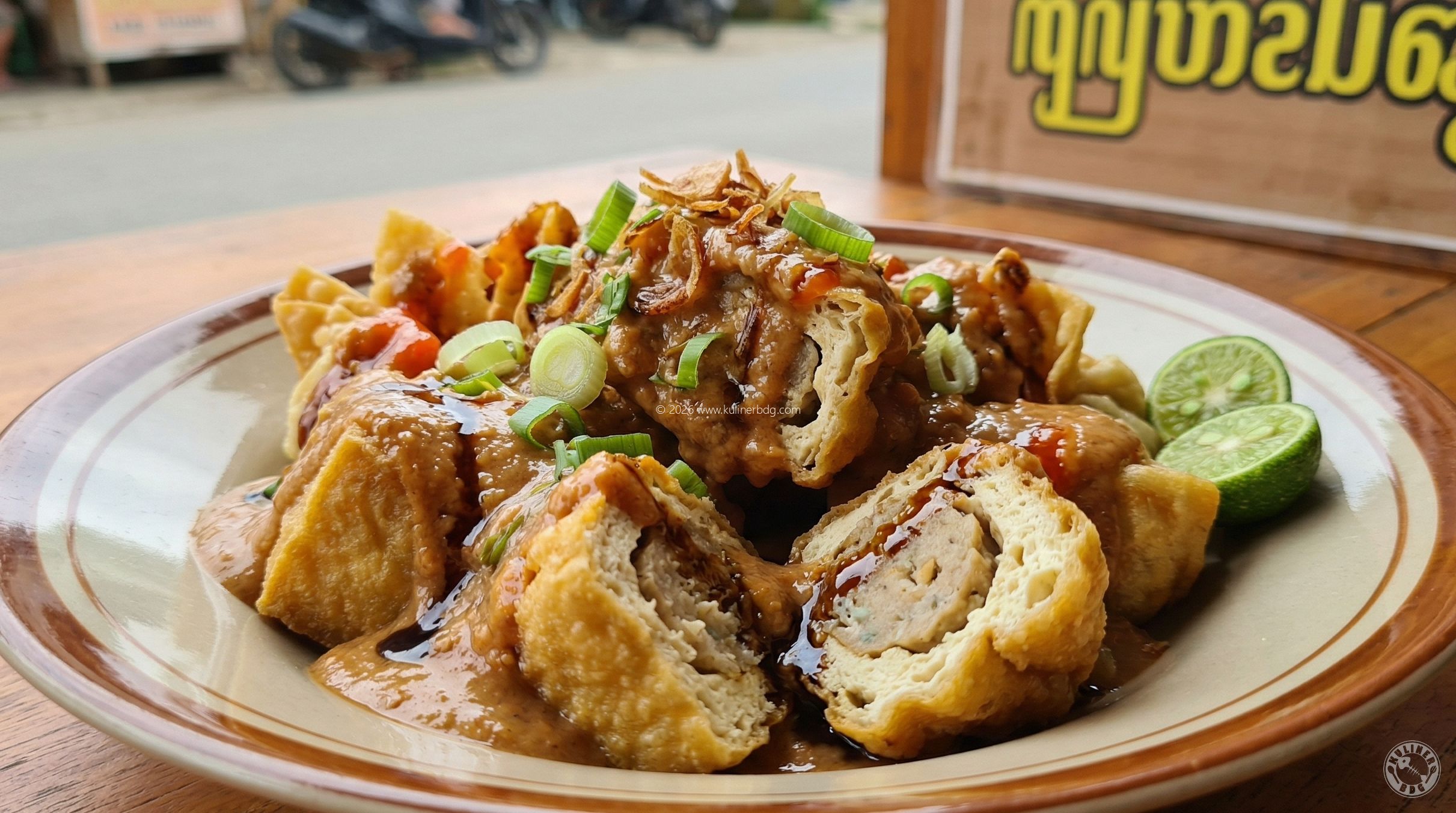Resep Batagor Kuah Kacang - KulinerBDG