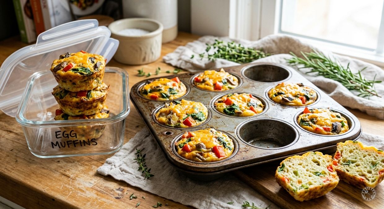 Resep Egg Muffin Sayuran Meal Prep - KulinerBDG