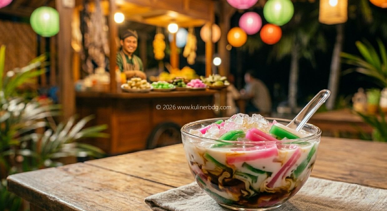 Resep Es Selendang Mayang - KulinerBDG