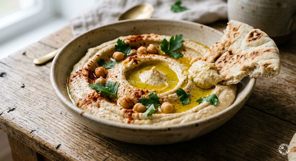 Resep Hummus Klasik - KulinerBDG