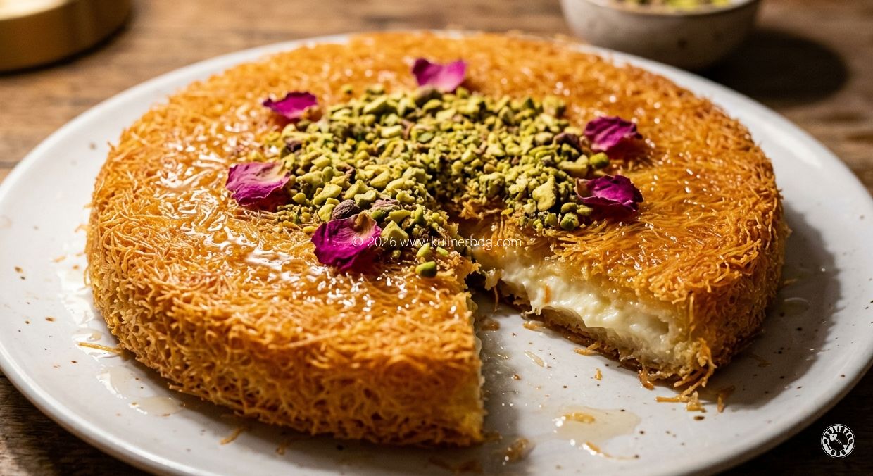 Resep Kunafa Bil Ashta - KulinerBDG