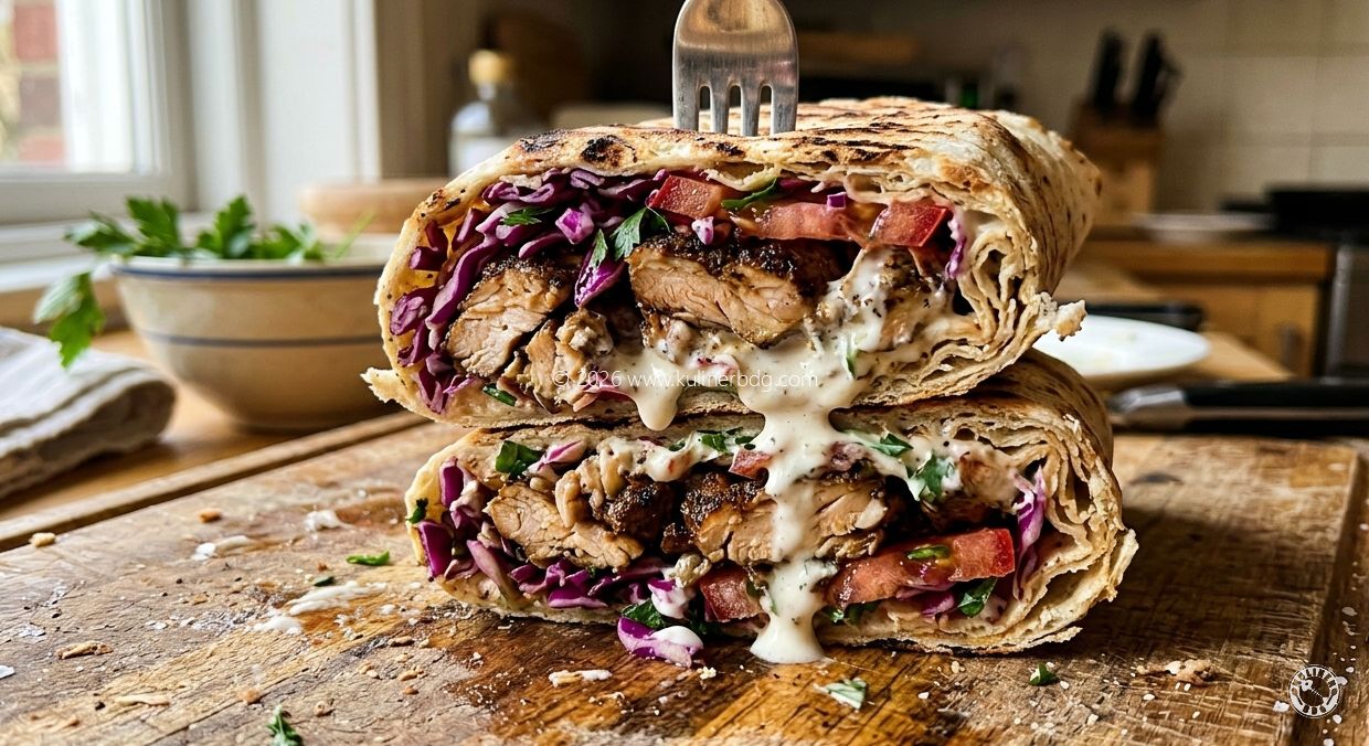 Resep Shawarma Ayam - KulinerBDG