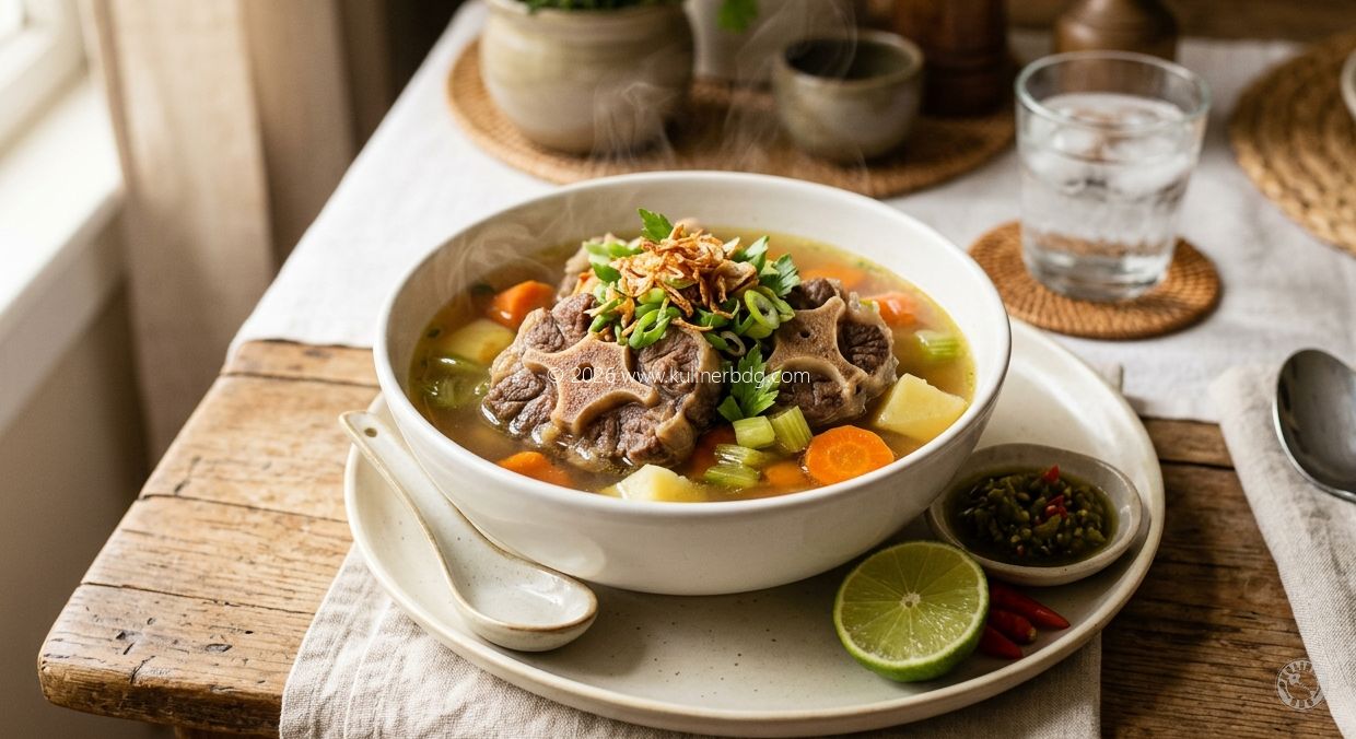 Resep Sop Buntut Rempah - KulinerBDG