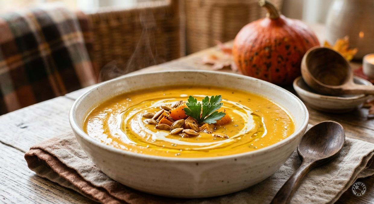 Resep Sup Krim Labu Kuning - KulinerBDG