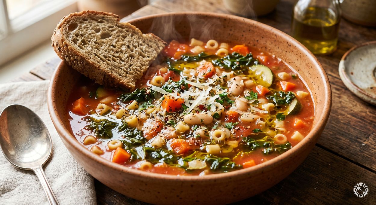 Resep Sup Sayuran Minestrone - KulinerBDG