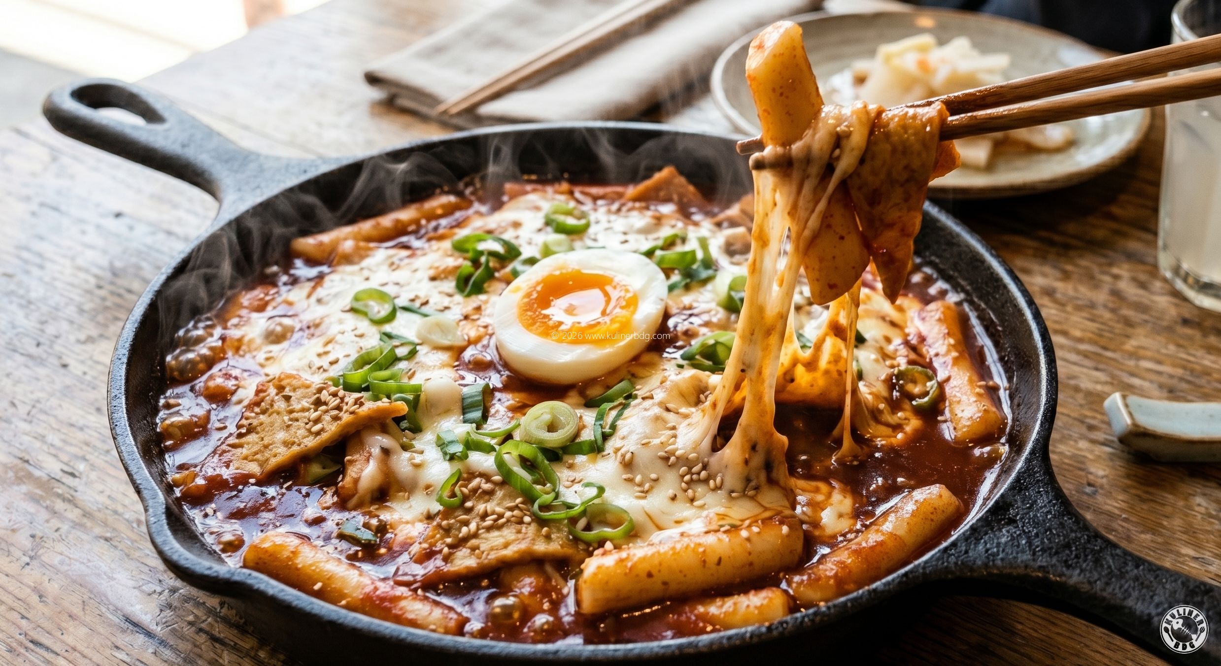 Resep Tteokbokki Keju Mozarella - KulinerBDG