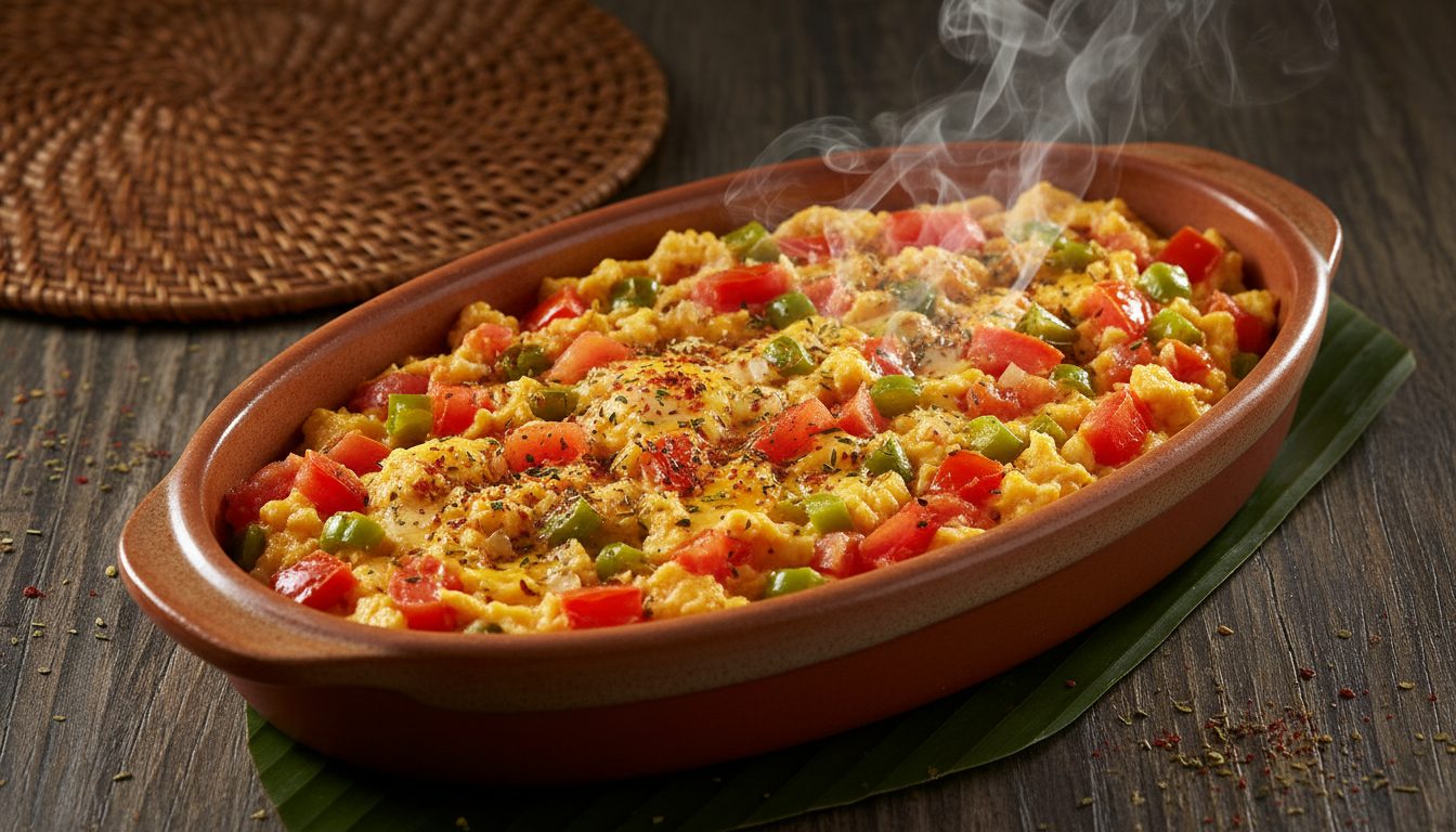 Resep Menemen Turki - Telur Orak-arik Tomat Paprika - KulinerBDG