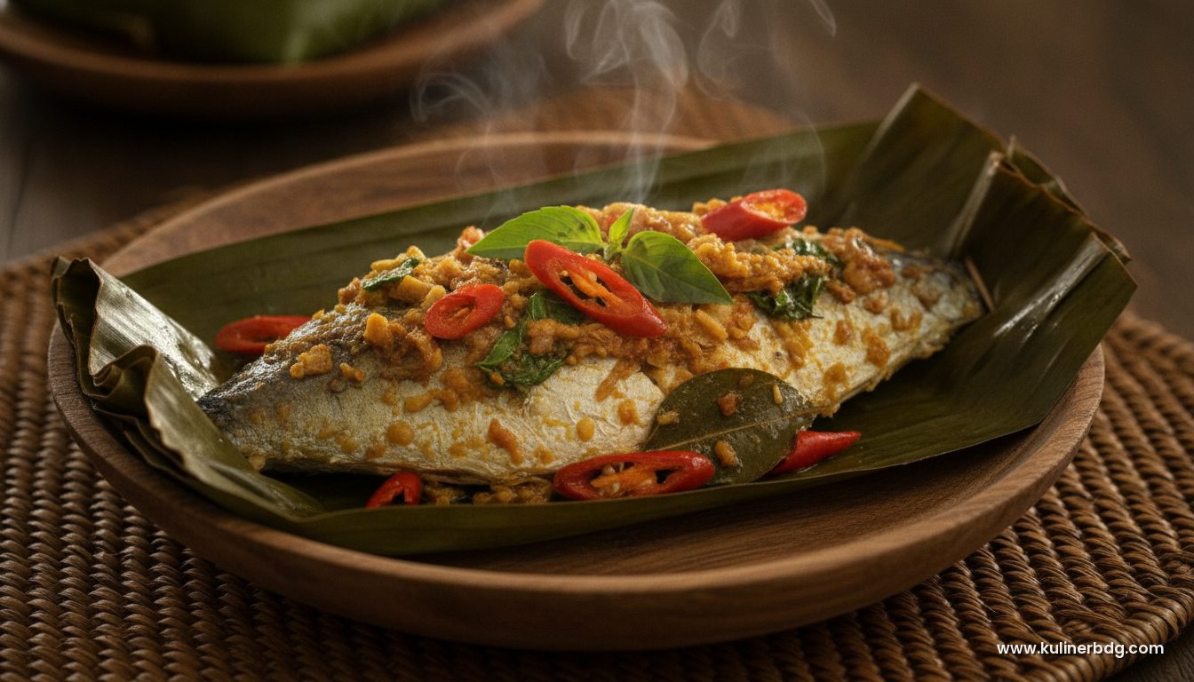 Resep Pepes Ikan Kembung Kemangi Rendah Kalori - KulinerBDG