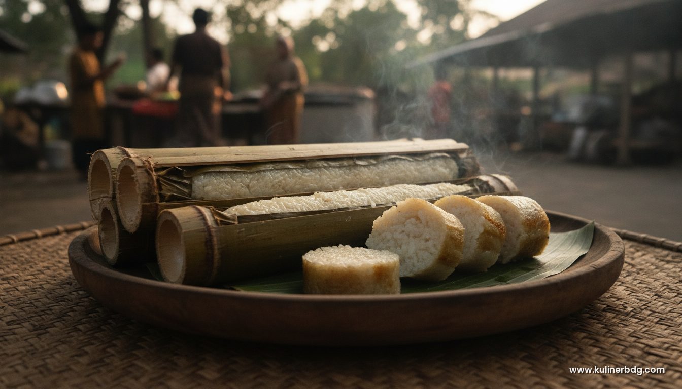 Resep Lemang Bambu Ketan Santan - KulinerBDG