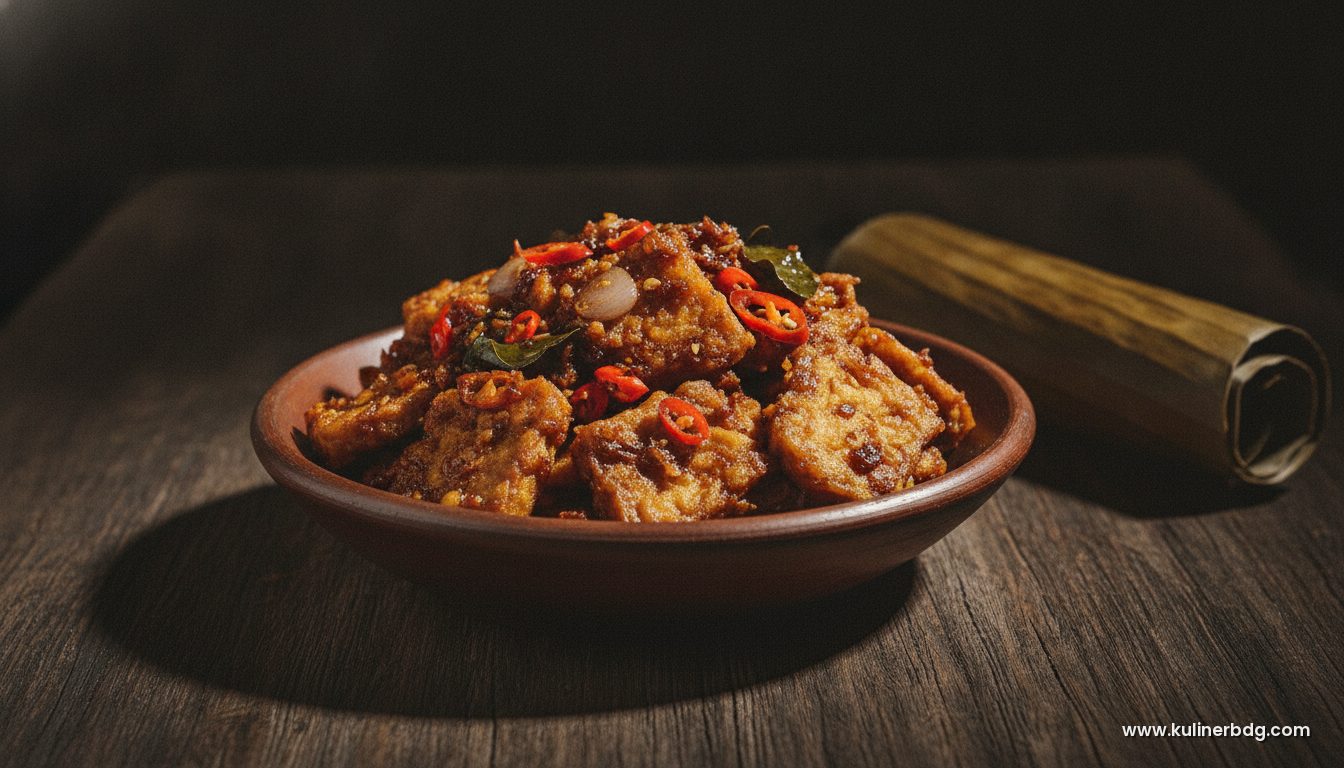 Resep Tumis Tempe Kecap Kering, Bekal Kerja Anti Bosan - KulinerBDG