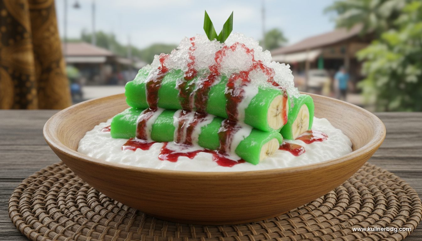 Resep Es Pisang Ijo Khas Makassar, Segar dan Legit - KulinerBDG
