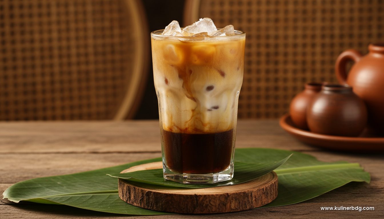 Resep Kopi Kelapa Gula Aren Kekinian, Segar & Bikin Nagih - KulinerBDG