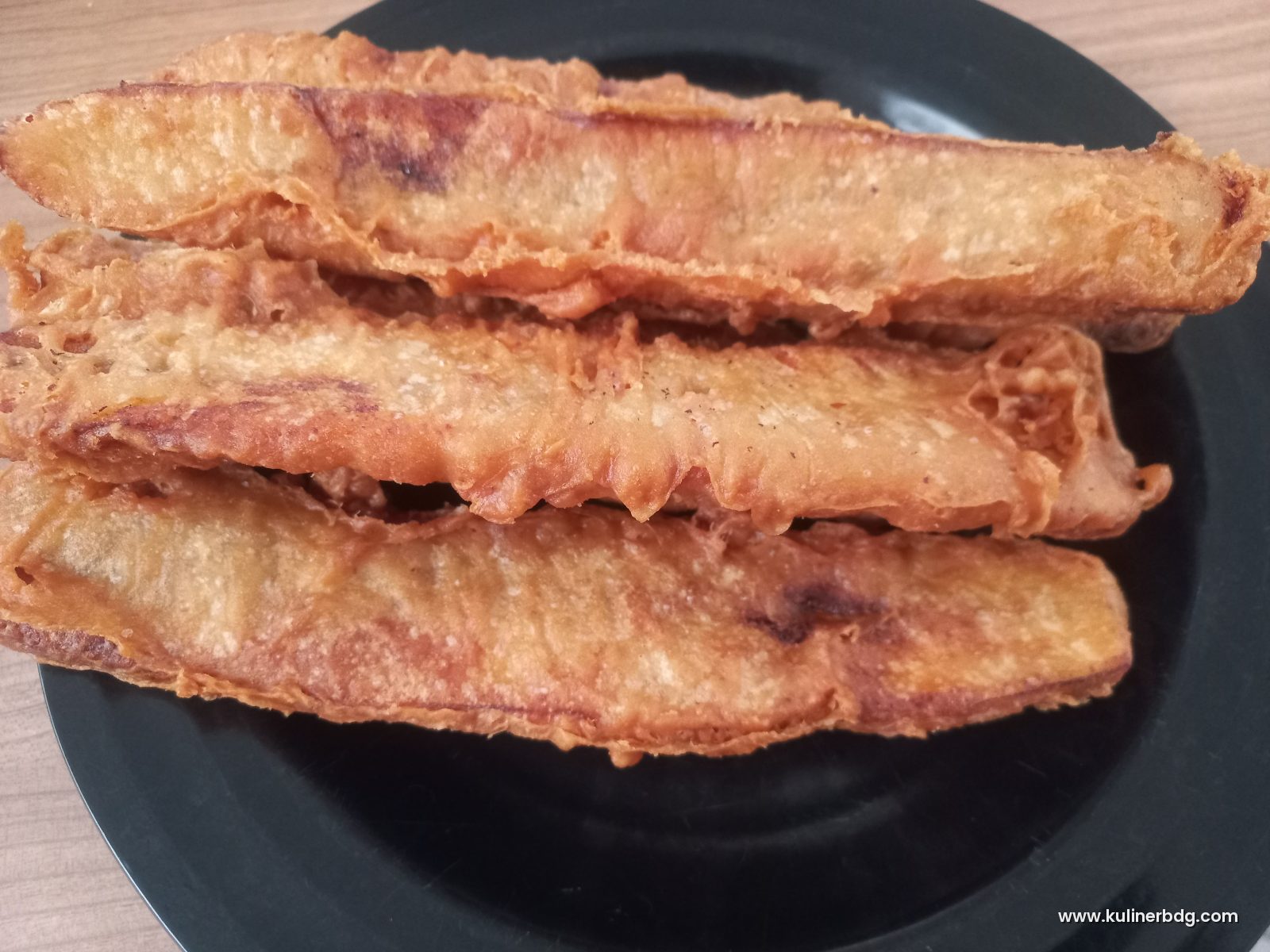 Resep Pisang Goreng Tanduk Krispi - KulinerBDG